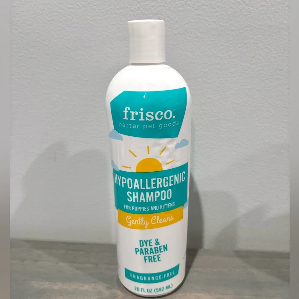 Frisco Puppy/ Kitten Pet Hypoallergenic Shampoo-Dye, Paraben, & Scent Free 20 Oz